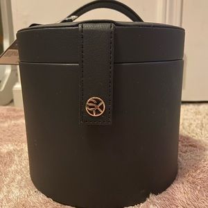 Circular Black Makeup Carrier , Never Used!!!